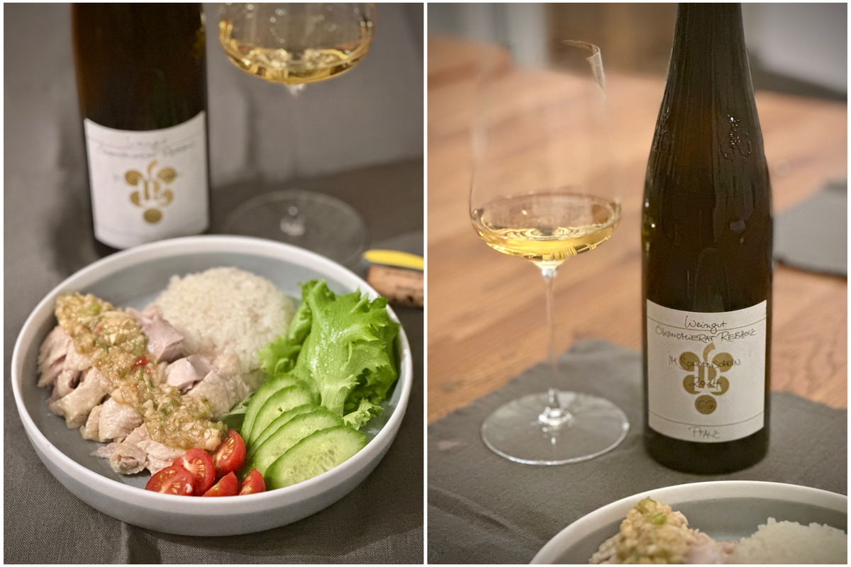 This Week’s Best Pairing: Aged German GG Riesling & Singapore-Style Chicken Rice